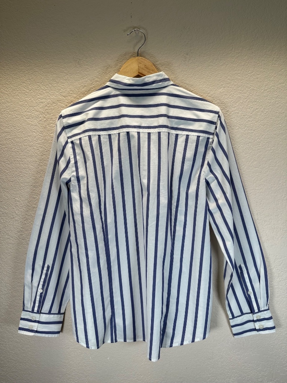 NEW J. Crew Factory Classic Bold Stripe Shirt Women's L Business Nautical 2024 - Picture 15 of 16